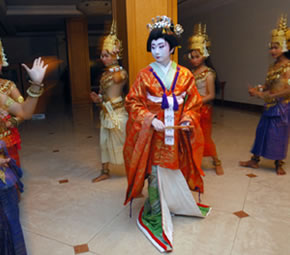 日本・カンボジア友好舞踊５